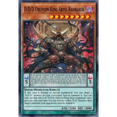 D/D/D Oblivion King Abyss Ragnarok...