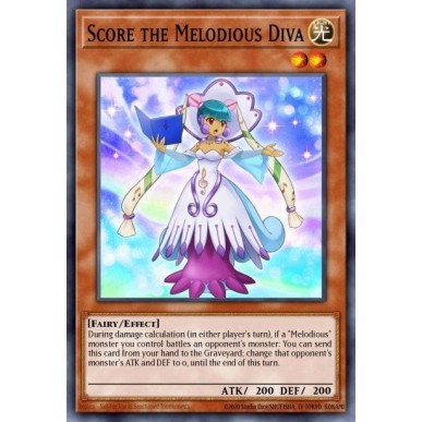Score the Melodious Diva (V.1 - Common)