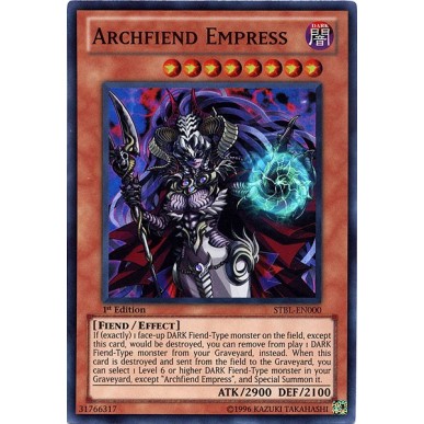 Archfiend Empress (V.1 - Super Rare)