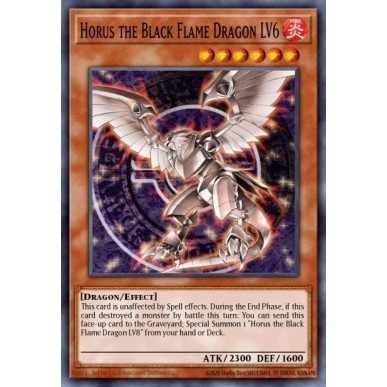 Horus the Black Flame Dragon LV6
