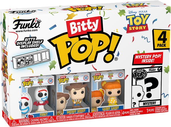 Bitty Pop Toy Story Forky/Woody/Gabby Gabby Fantàsia