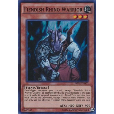 Fiendish Rhino Warrior