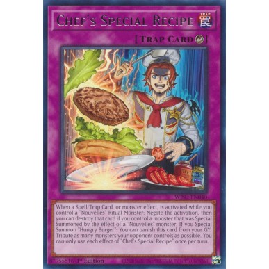 Ricetta Speciale dello Chef (V.1 - Rare)