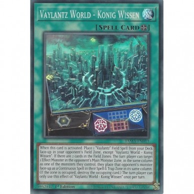 Vaylantz World - Konig Wissen