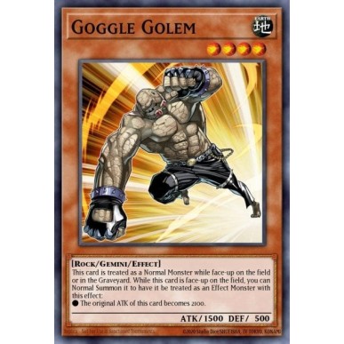 Goggle Golem