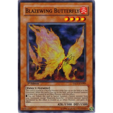 Farfalla di Fiamma (V.1 - Super Rare)