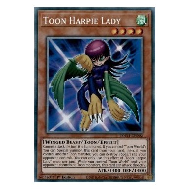 Lady Arpia Toon (V.2 - Collector's Rare)