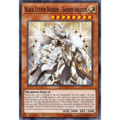 Black Luster Soldier - Sacred Soldier
