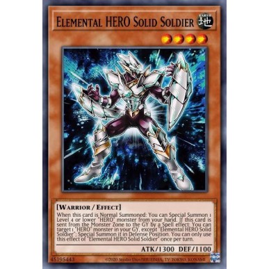 Elemental HERO Solid Soldier