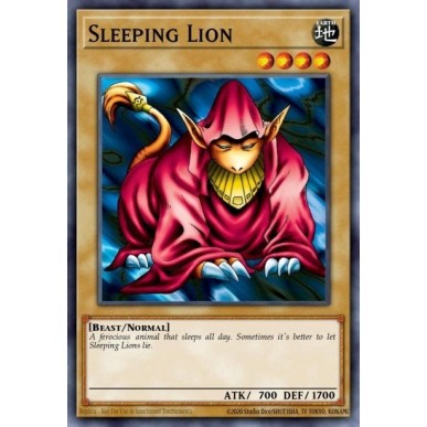 Sleeping Lion