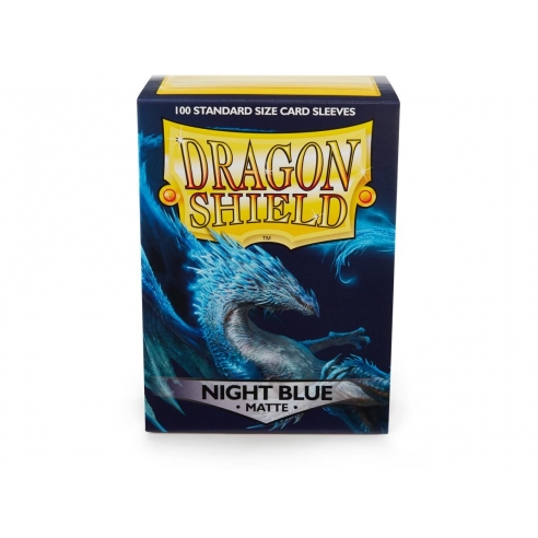 Standard - Matte Night Blue (100 Bustine) - Dragon Shield Bustine Protettive
