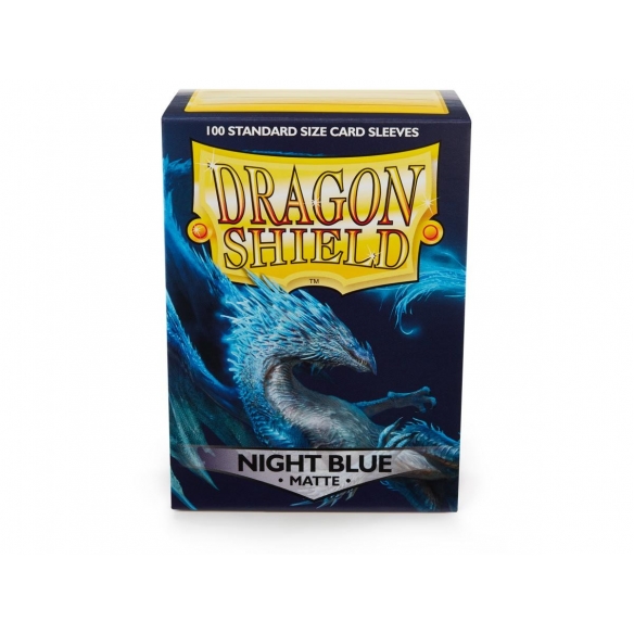 Standard - Matte Night Blue (100 Bustine) - Dragon Shield Bustine Protettive