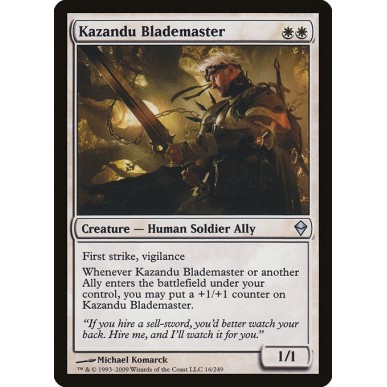 Maestro di Spada di Kazandu