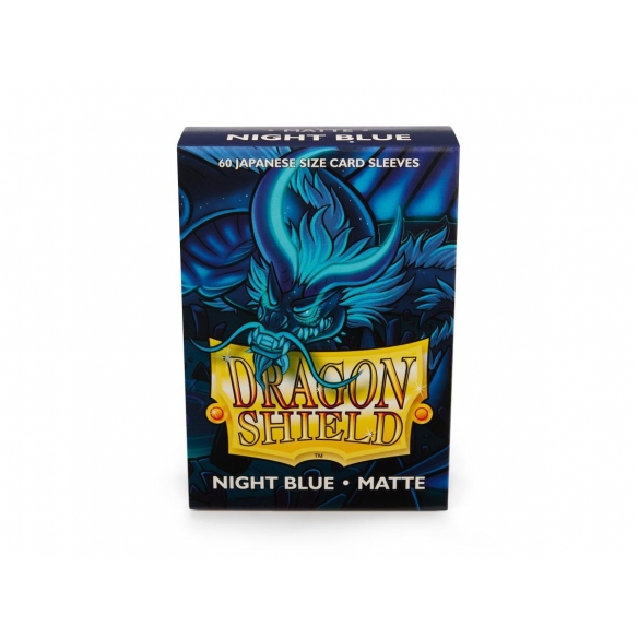 Small Japanese - Matte Night Blue (60 Bustine) - Dragon Shield Bustine Protettive