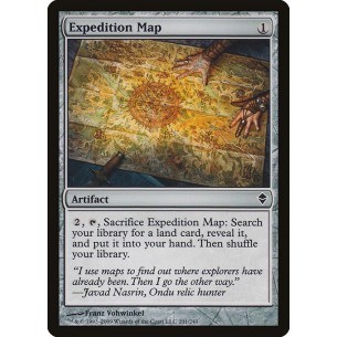Mappa della Spedizione