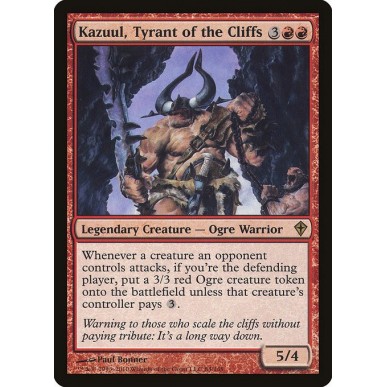 Kazuul, Tiranno dei Dirupi
