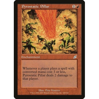 Pyrostatic Pillar