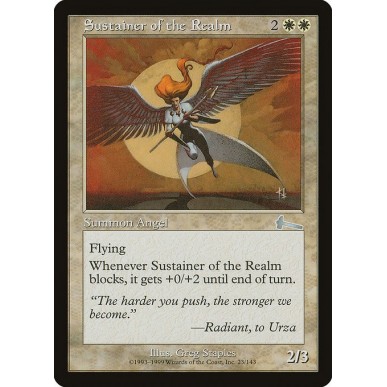Sustainer of the Realm