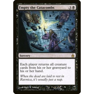 Svuotare le Catacombe