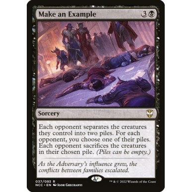 Make an Example