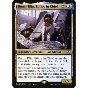 Denry Klin, Editor in Chief