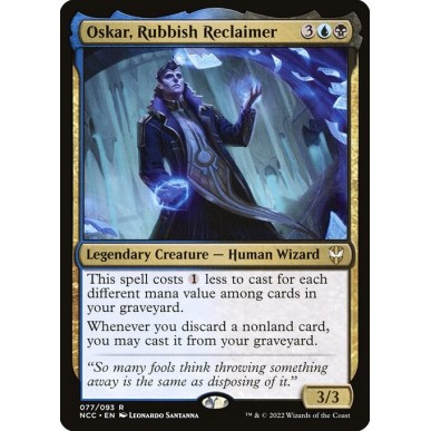 Oskar, Rubbish Reclaimer