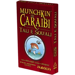 Munchkin - Dei Caraibi - Tali E Squali (Espansione) Party Games