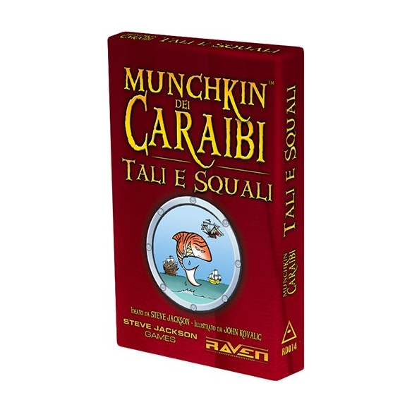 Munchkin - Dei Caraibi - Tali E Squali (Espansione) Party Games