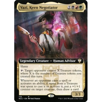 Vazi, Keen Negotiator