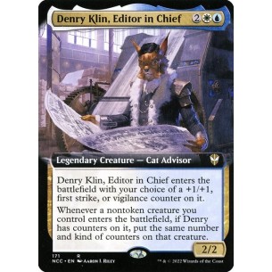 Denry Klin, Editor in Chief