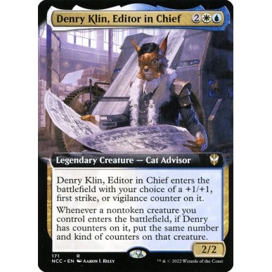 Denry Klin, Editor in Chief