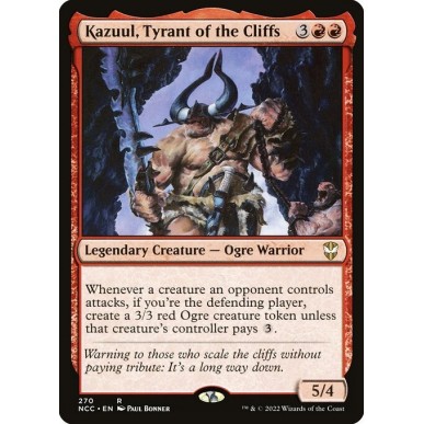 Kazuul, Tiranno dei Dirupi