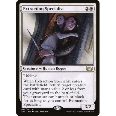 Extraction Specialist