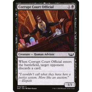 Funzionario di Corte Corrotto