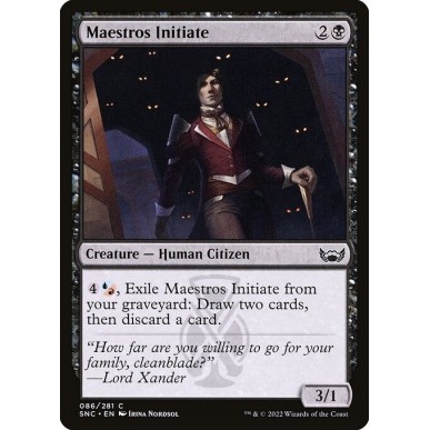 Iniziato dei Maestro