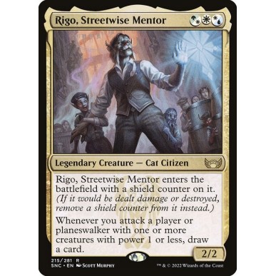 Rigo, Mentore della Vita di Strada