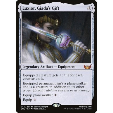 Luxior, Dono di Giada
