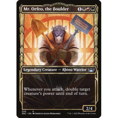 Mister Orfeo, la Roccia