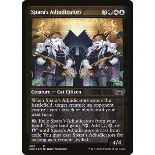 Spara's Adjudicators
