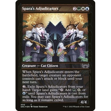 Spara's Adjudicators