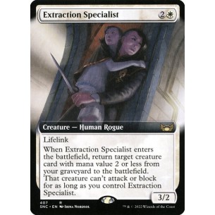 Extraction Specialist