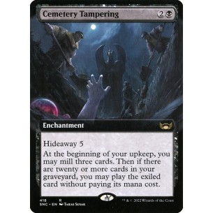 Cemetery Tampering