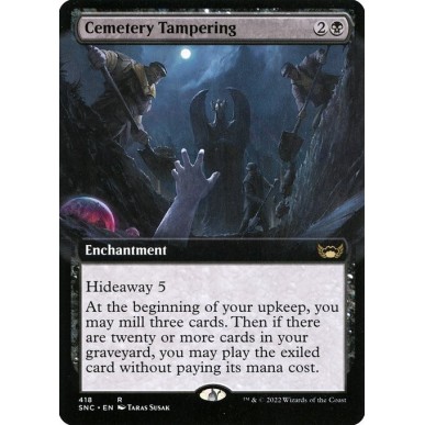 Cemetery Tampering