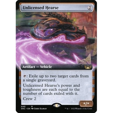 Unlicensed Hearse