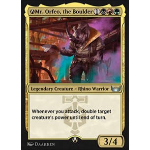 A-Mr. Orfeo, the Boulder