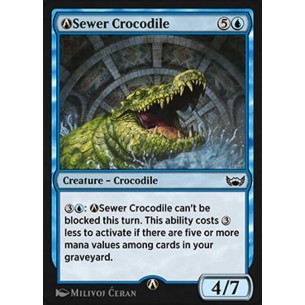 A-Sewer Crocodile