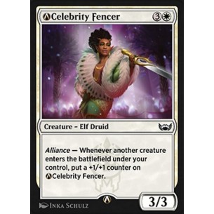 A-Celebrity Fencer