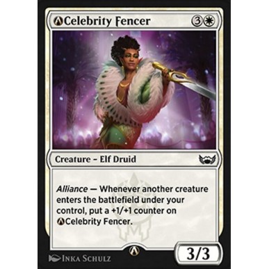A-Celebrity Fencer