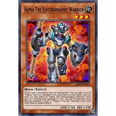 Alpha The Electromagnet Warrior