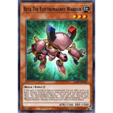 Beta The Electromagnet Warrior